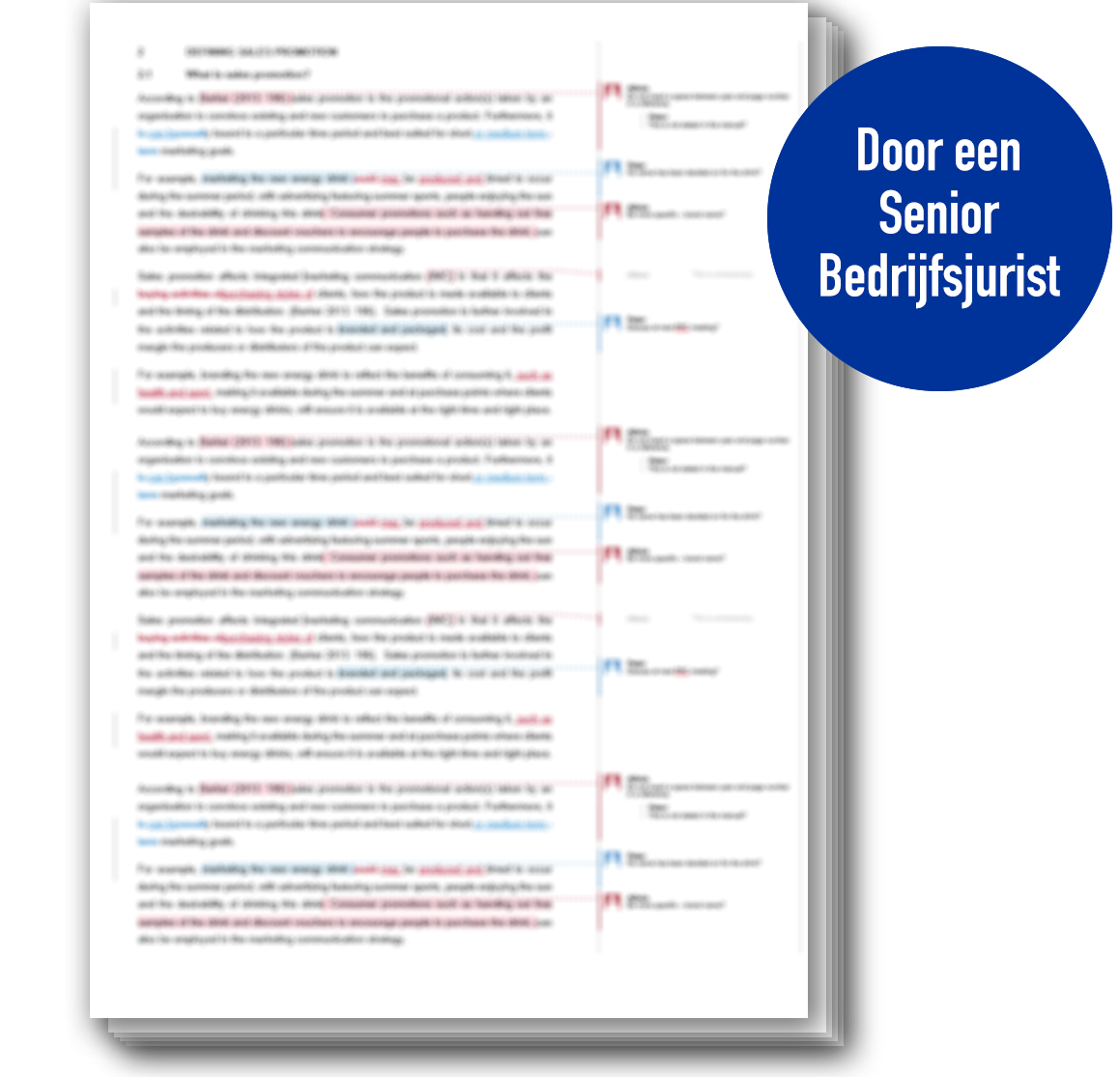 Contract of overeenkomst laten nakijken tot 5 pagina's